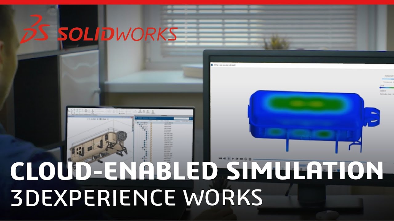 Cloud-enabled-simulation 3DEXPERIENCE simulatie uitleg video