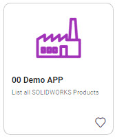 solidworks products demo app icon