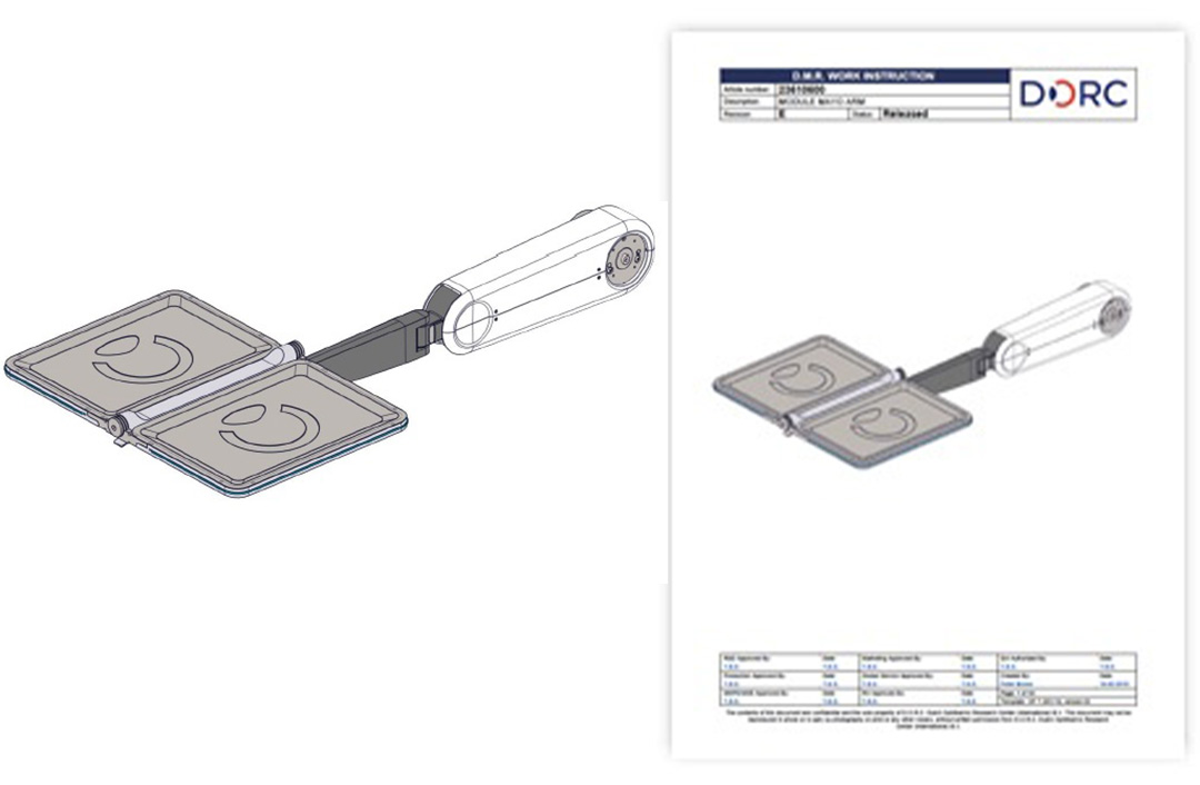SOLIDWORKS Composer dorc