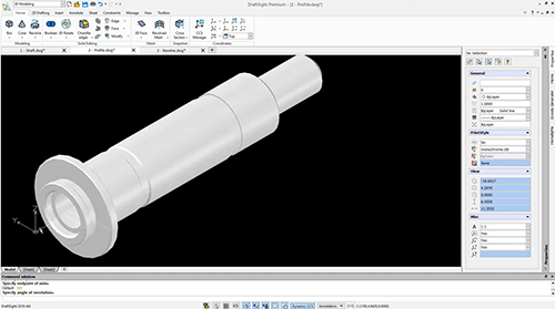 DraftSight Premium - 3D Modeling - 500px