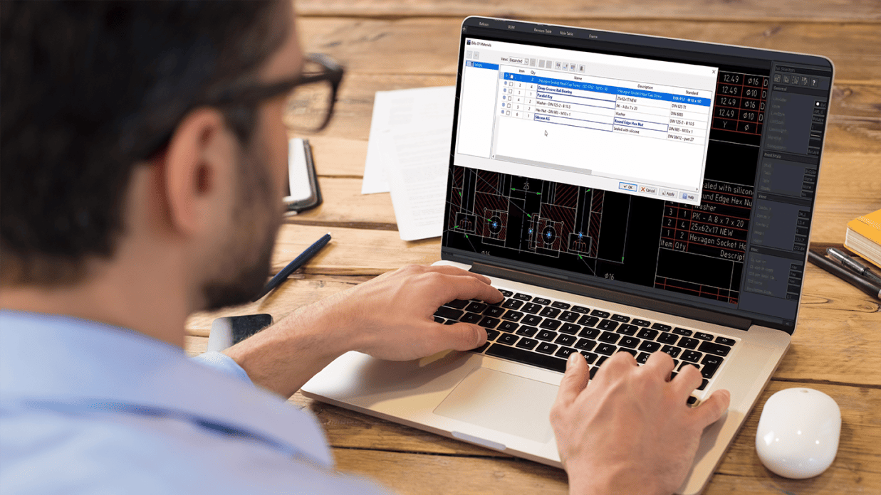 DraftSight SOLIDWORKS 2D CAD software best for drawings