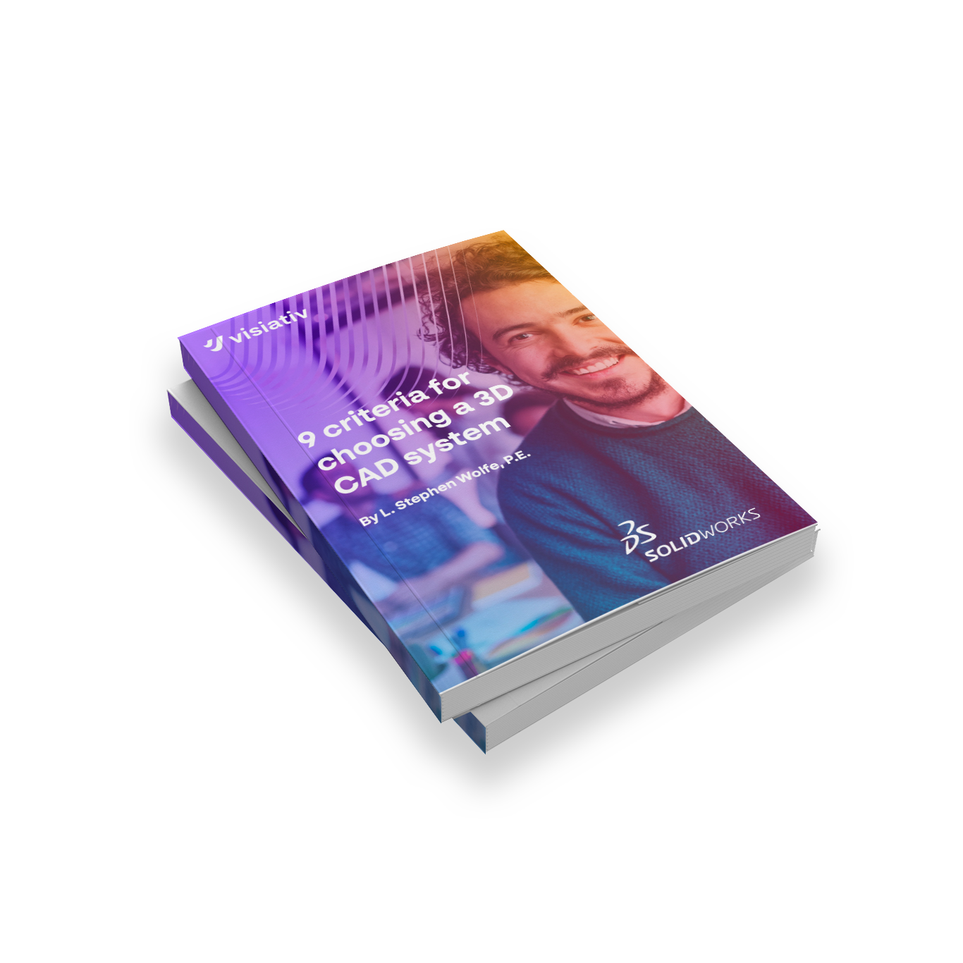 Ebook mockup - 9 criteria - square