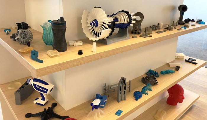 Showroom-demomiddag-3d-prints