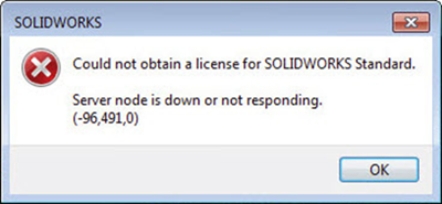 2 Could not obtain server node