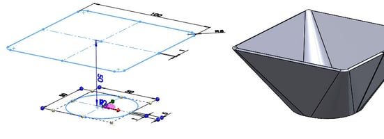 solidworks trechter formed