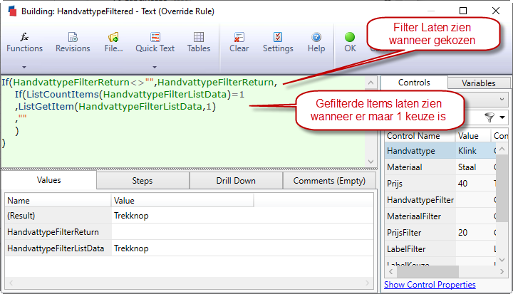 6 Text Box Override Rules 