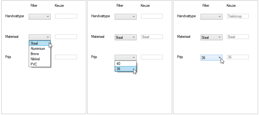 7 Form start Materiaal
