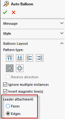 Balloon attachment