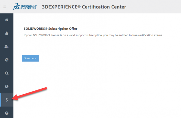 Certification center SOLIDWORKDS