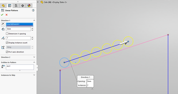 Lineair Sketch Pattern