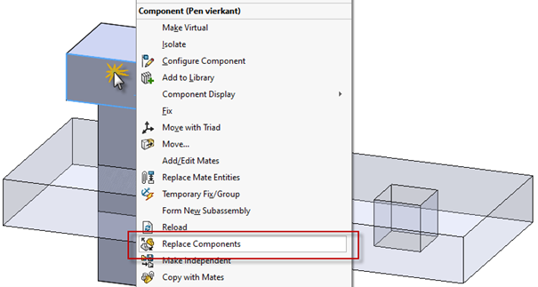 Replace Components