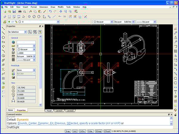 Screenshot-DraftSight