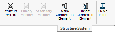 Stucture System command bar