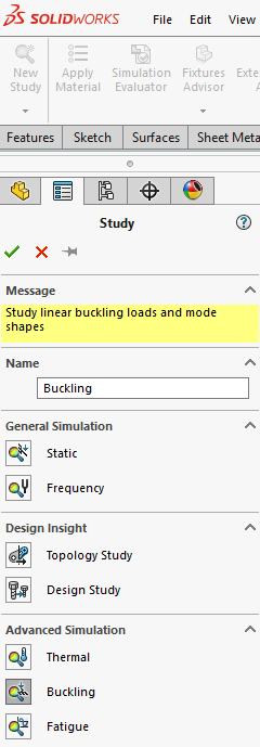 buckling study