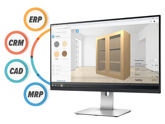 DriveWorksPro - integration with CRM, ERP, CAM