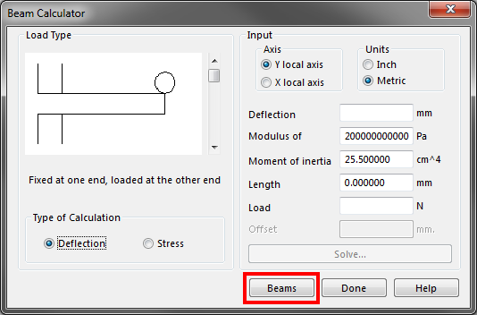 Menu_Beam_Calculator